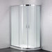 April Identiti Offset Quadrant Shower Enclosure with Double Sliding Doors - Unbeatable Bathrooms