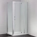 April Identiti Square Shower Enclosure with Pivot Door - Unbeatable Bathrooms