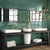 Opal Subway 300 x 75 Wall Tile - Emerald Dark Green (Per M²) - Unbeatable Bathrooms