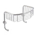 JTP Large Wall Shelf Basket with Hooks - Unbeatable Bathrooms