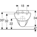 Geberit Bambini Wall-Hung Wc For Children, Washdown, For Wc Seat - Unbeatable Bathrooms
