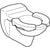 Geberit Bambini Wall-Hung Wc For Children, Washdown Wc Seat - Unbeatable Bathrooms