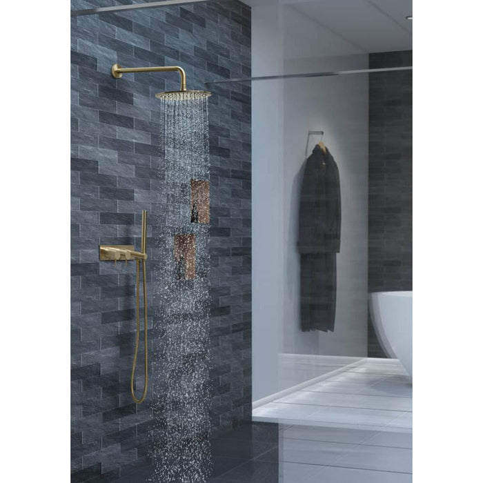 JTP VOS Round Shower Head - Unbeatable Bathrooms