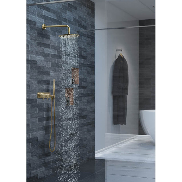 JTP VOS Round Shower Head - Unbeatable Bathrooms