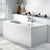 Halite 750mm Waterproof End Bath Panel - White Gloss - Unbeatable Bathrooms
