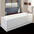 Halite 1700mm Waterproof Front Bath Panel - White Gloss - Unbeatable Bathrooms