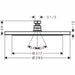 Hansgrohe Croma - Overhead Shower 280 1Jet Ecosmart 9 l/min with Shower arm - Unbeatable Bathrooms