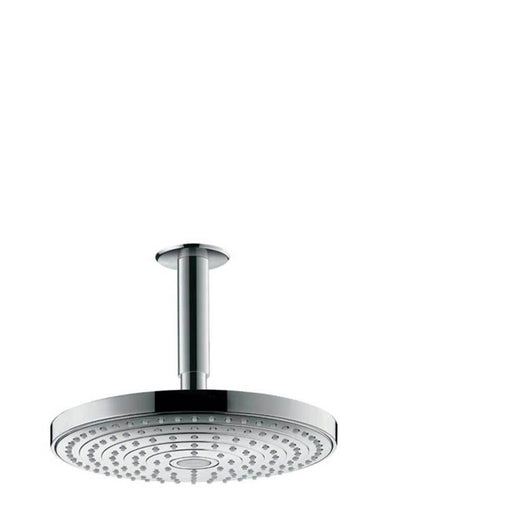 Hansgrohe Raindance Select S - Overhead Shower 240 2Jet Ecosmart 9 l/min with Ceiling Connector - Unbeatable Bathrooms
