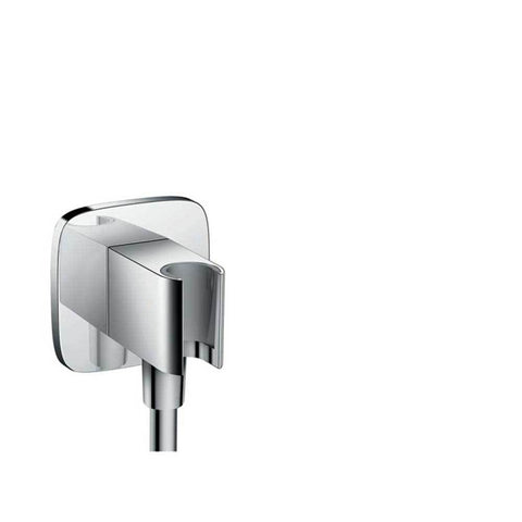 Hansgrohe Fixfit - Wall Outlet E with Shower Holder - Unbeatable Bathrooms