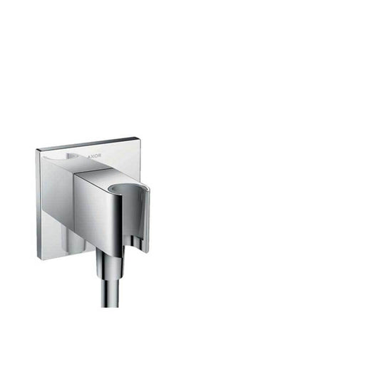 Hansgrohe Fixfit - Wall Outlet Square with Shower Holder - Unbeatable Bathrooms