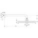 Hansgrohe Raindance S - Overhead Shower 300 1Jet Ecosmart 9 l/min with Shower Arm - Unbeatable Bathrooms