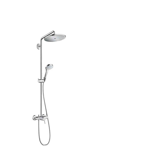 Hansgrohe Croma Select S - Showerpipe 280 1Jet with Manual Shower Mixer - Unbeatable Bathrooms