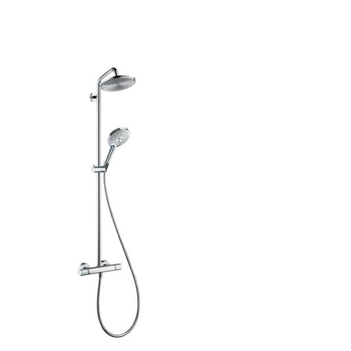 Hansgrohe Raindance S - Showerpipe 240 1Jet Ecosmart 9 l/min with Thermostatic Shower Mixer - Unbeatable Bathrooms
