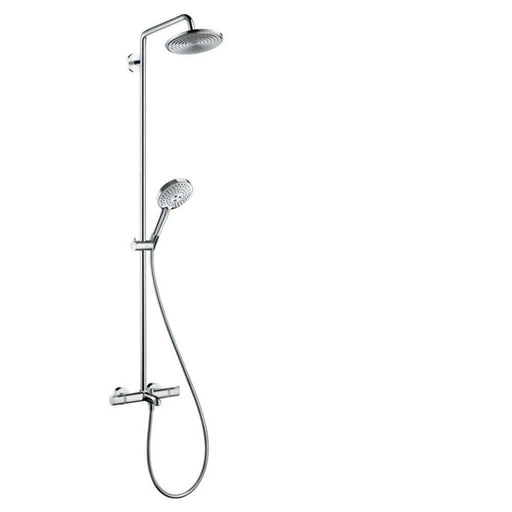 Hansgrohe Raindance S - Showerpipe 240 1Jet with Thermostatic Bath Mixer - Unbeatable Bathrooms