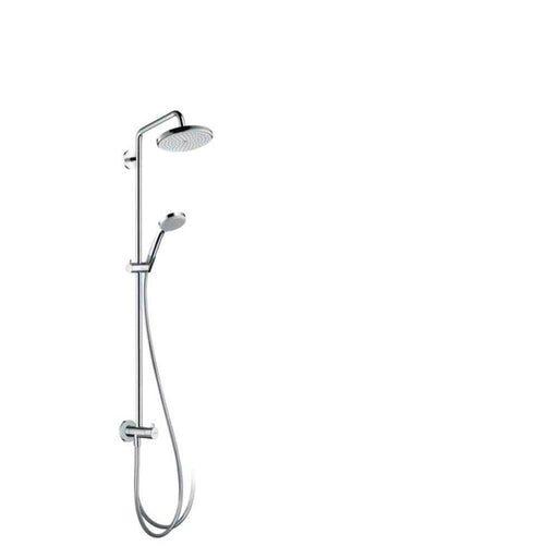Hansgrohe Croma - Showerpipe 220 1Jet Reno - Unbeatable Bathrooms