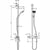 Hansgrohe Croma Select S - Semipipe Multi with Thermostatic Shower Mixer - Unbeatable Bathrooms