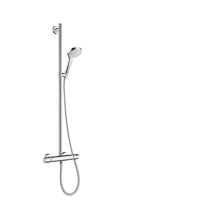 Hansgrohe Croma Select S - Semipipe Multi with Thermostatic Shower Mixer - Unbeatable Bathrooms