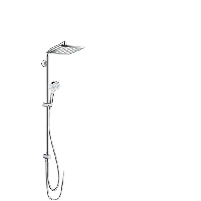 Hansgrohe Crometta E - Showerpipe 240 1Jet Ecosmart 9 l/min Reno - Unbeatable Bathrooms