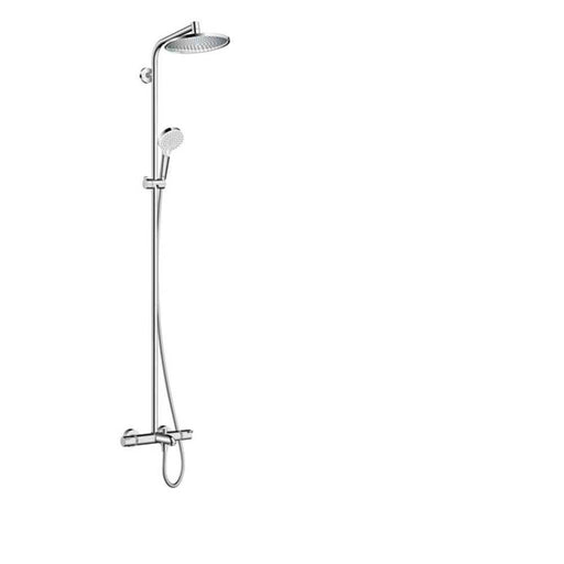 Hansgrohe Crometta S - Showerpipe 240 1Jet with Thermostatic Bath Mixer - Unbeatable Bathrooms