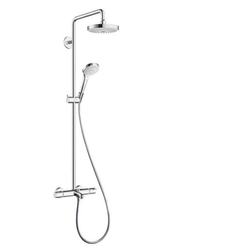 Hansgrohe Croma Select S - Showerpipe 180 2Jet with Thermostatic Bath Mixer - Unbeatable Bathrooms