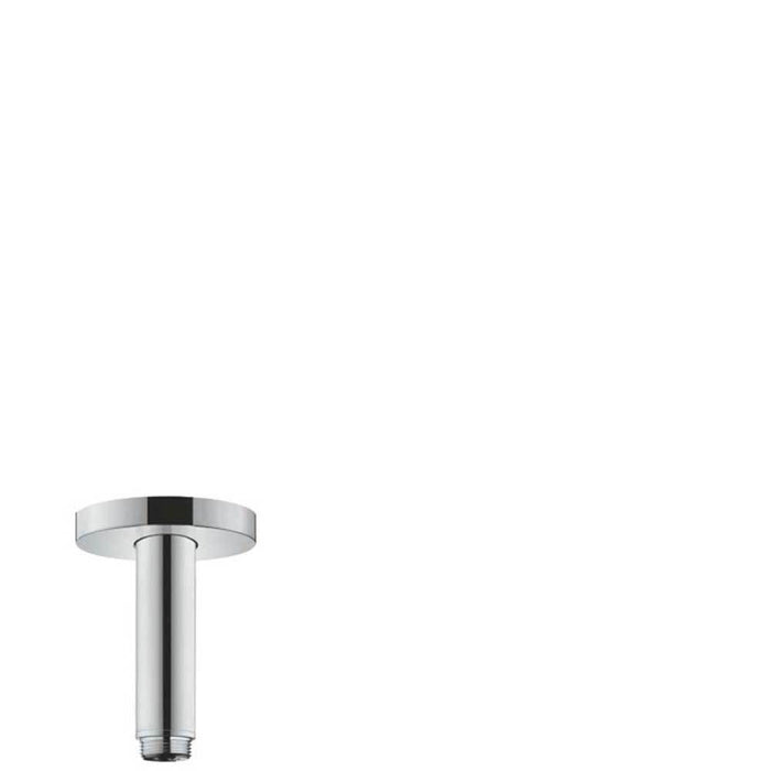 Hansgrohe Crometta S - Overhead Shower 240 1Jet with Ceiling connector with Shower Arm - Unbeatable Bathrooms