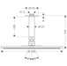 Hansgrohe Raindance S - Overhead Shower 300 1Jet with Ceiling Connector - Unbeatable Bathrooms