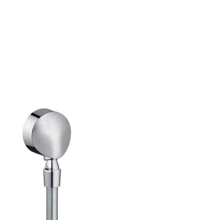 Hansgrohe Fixfit - Wall Outlet E with Non-Return Valve and Pivot Joint - Unbeatable Bathrooms