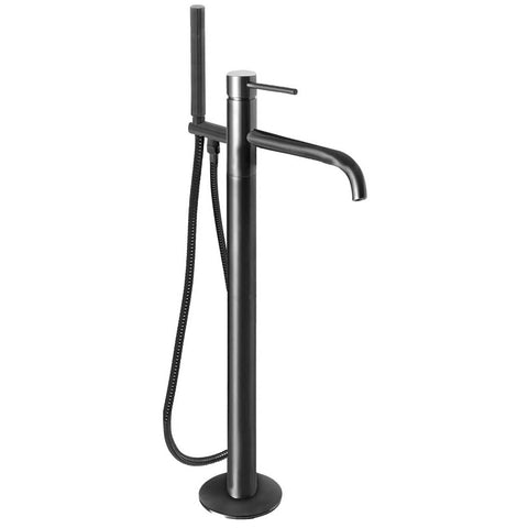JTP VOS Floor Mounted Bath Shower Mixer Tap with Kit - Unbeatable Bathrooms