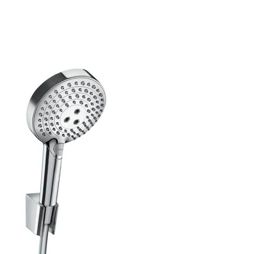 Hansgrohe Raindance Select S - Shower Holder Set 120 3Jet Powderrain with Shower Hose - Unbeatable Bathrooms