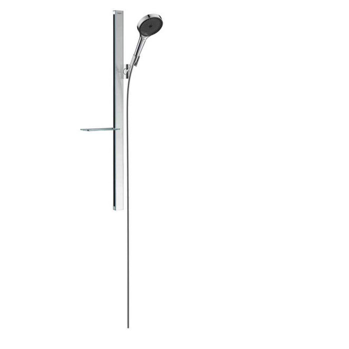Hansgrohe Rainfinity - Shower Set 130 3Jet with Shower Bar and Soap Dishes - Unbeatable Bathrooms