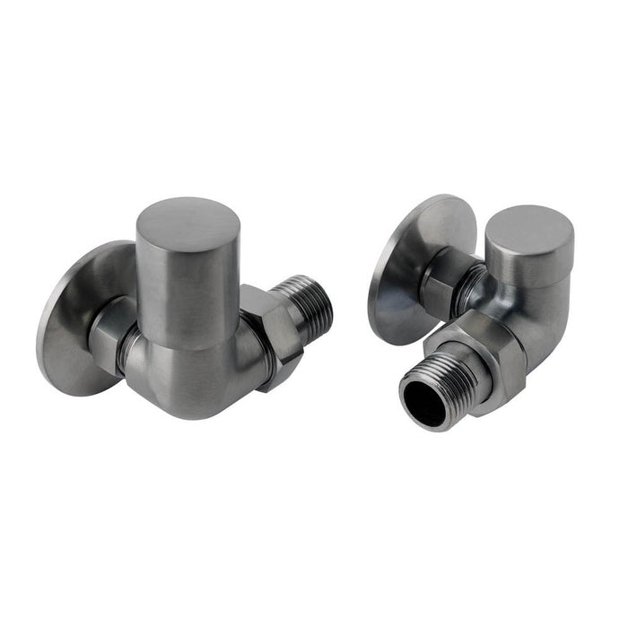 JTP VOS Corner Radiator Valves (Pair) - Unbeatable Bathrooms