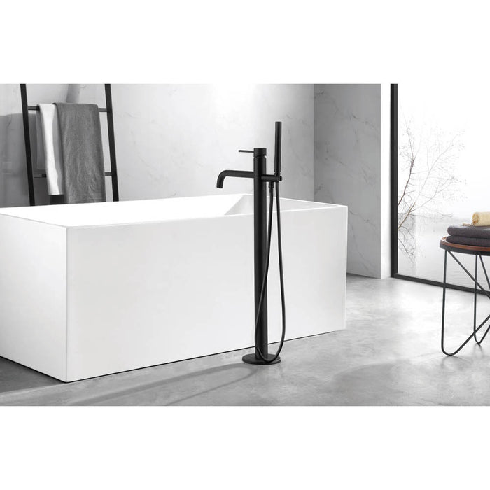 JTP VOS Floor Mounted Bath Shower Mixer Tap with Kit - Unbeatable Bathrooms