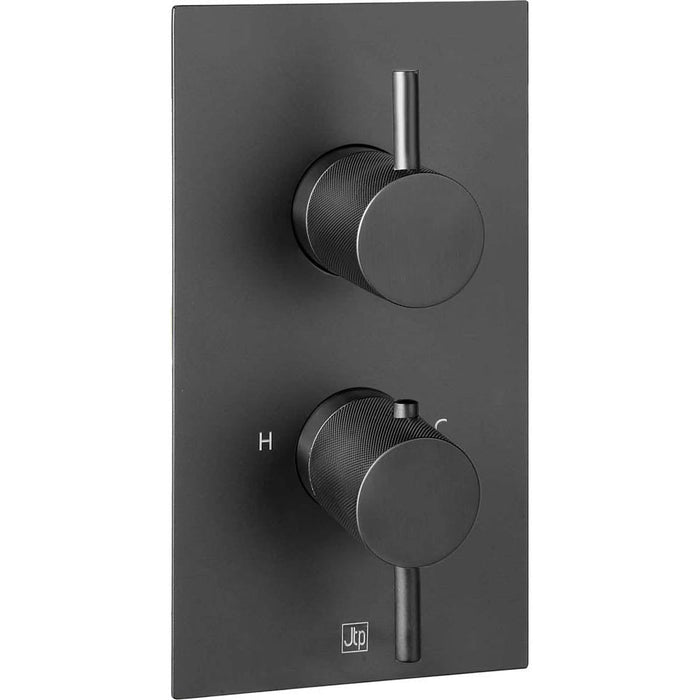 JTP VOS Thermostatic Concealed 2 Outlet Shower Valve - Unbeatable Bathrooms