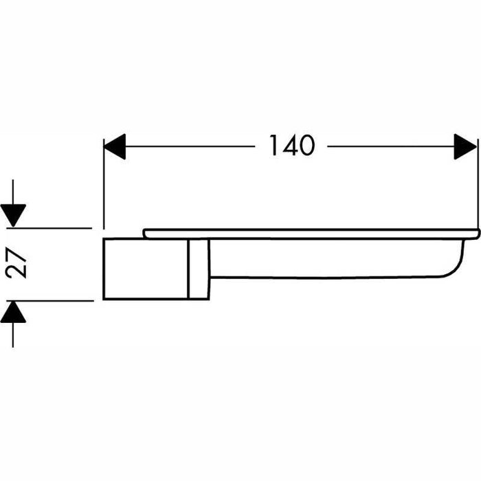 Hansgrohe Casetta - Casetta'S Soap Dish - Unbeatable Bathrooms