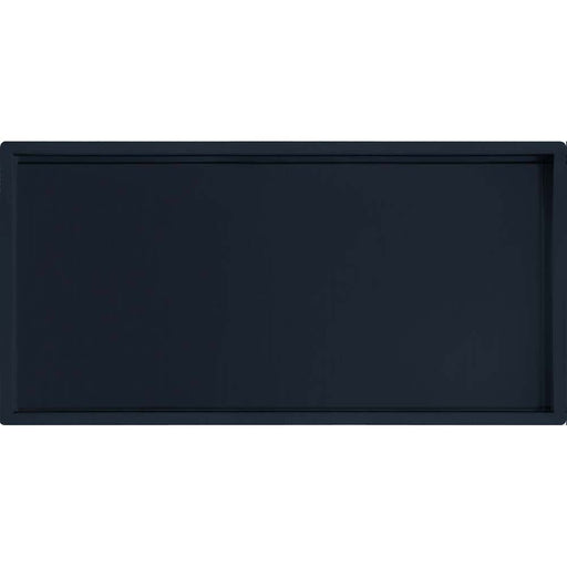 JTP VOS Shower Niche 600 x 300mm - Matt Black - Unbeatable Bathrooms