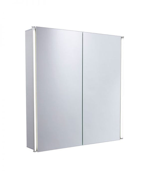 Tavistock Sleek 650mm Mirror Door Cabinet Illuminated LED With Shaver Socket - Unbeatable Bathrooms