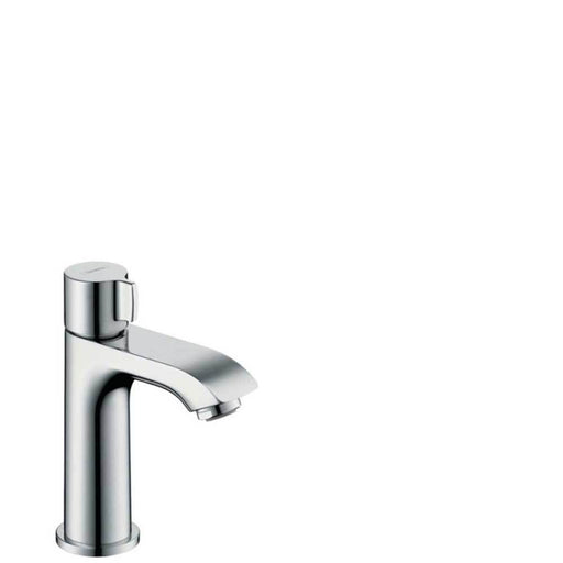 Hansgrohe Metris - Pillar Tap 100 for Cold Water without Waste - Unbeatable Bathrooms