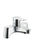 Hansgrohe Metris - 2-Hole Rim-Mounted Manual Single Lever Bath Mixer Lowpressure Min. 0.2 Bar - Unbeatable Bathrooms
