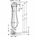 Hansgrohe Metris - Single Lever Bath Mixer Floor Standing - Unbeatable Bathrooms