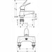 Hansgrohe Focus - 2-Hole Rim-Mounted Manual Single Lever Bath Mixer Lowpressure Min. 0.2 Bar - Unbeatable Bathrooms