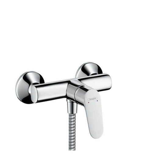 Hansgrohe Focus - Single Lever Manual Shower Mixer for Exposed Installation with 2 Flow Rates - Unbeatable Bathrooms