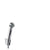 Hansgrohe Bidet Spray 1Jet with Shower Holder and Pressure Shower Hose 125cm - Unbeatable Bathrooms
