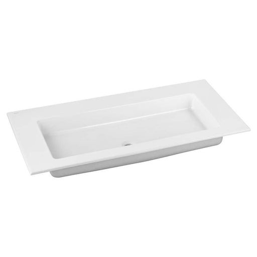 Keuco Royal 60 1057mm Ceramic Inset Basin - 0, 1 & 3TH - Unbeatable Bathrooms