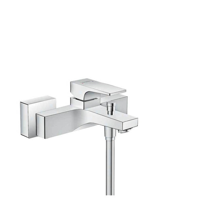 Hansgrohe Metropol - Single Lever Manual Bath Mixer for Exposed Installation with Lever Handle - Unbeatable Bathrooms
