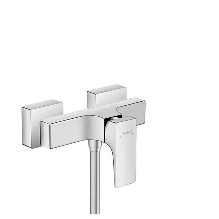 Hansgrohe Metropol - Single Lever Manual Shower Mixer for Exposed Installation with Lever Handle - Unbeatable Bathrooms