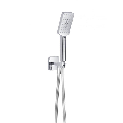 JTP HIX Square Water Outlet with Holder, Hose and Hand Shower - Unbeatable Bathrooms