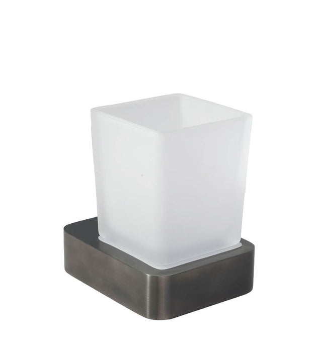 JTP HIX Tubler Holder Brushed Black - Unbeatable Bathrooms