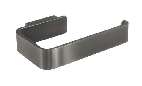 JTP HIX Toilet Paper Holder Brushed Black - Unbeatable Bathrooms