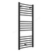 Essential Treviso Straight Anthracite Towel Warmer - Unbeatable Bathrooms