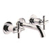 Vitra Uno Wall-Mounted Basin Mixer 3 Taphole - Unbeatable Bathrooms